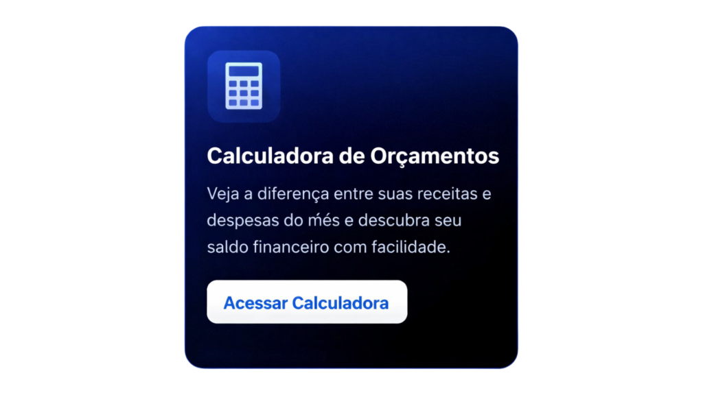 Calculador Orçamento