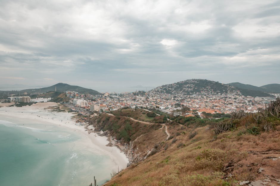 praias de Arraial do Cabo - Praia Grande com dunas brancas