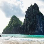 quanto custa viajar para Fernando de Noronha - vista aérea do arquipélago