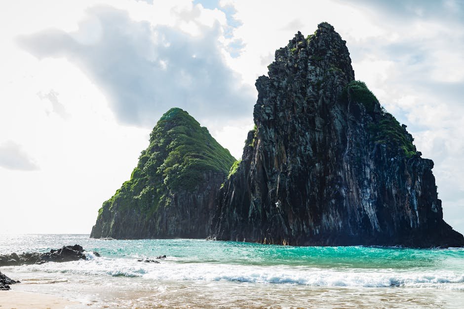 quanto custa viajar para Fernando de Noronha - vista aérea do arquipélago