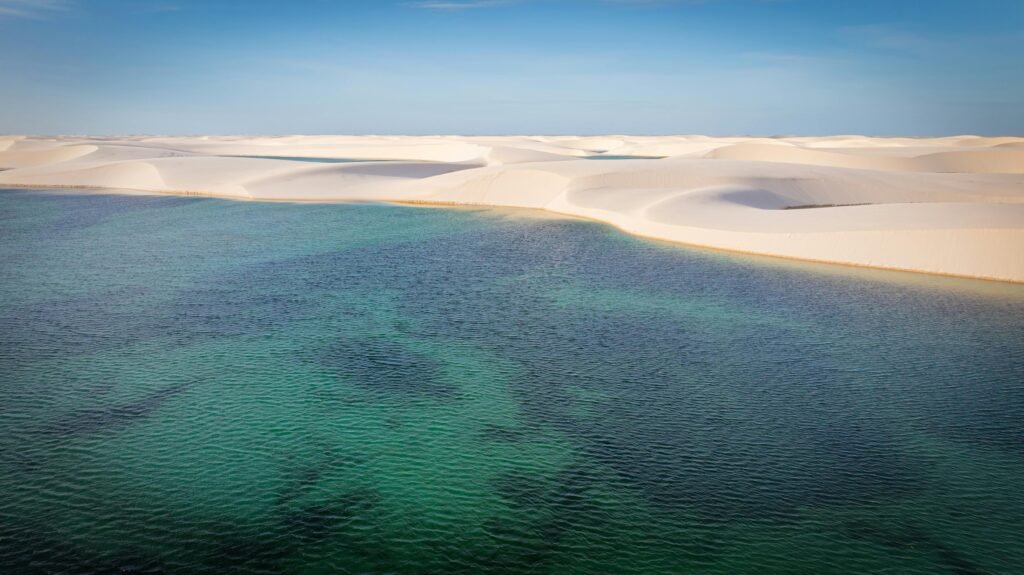 viagens até 5000 reais - Lençóis Maranhenses lagoas entre as dunas