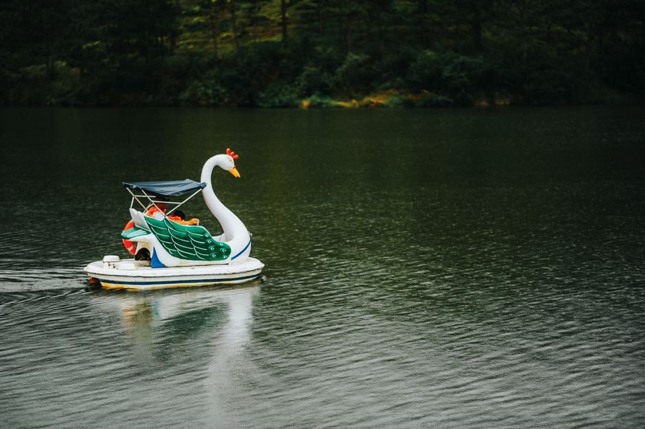 Lago Negro em Gramado com pedalinhos